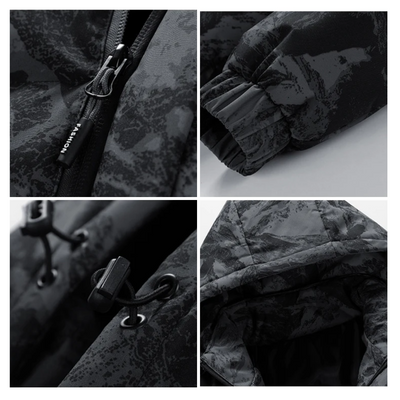 Eldric | Gefütterte Camouflage Jacke