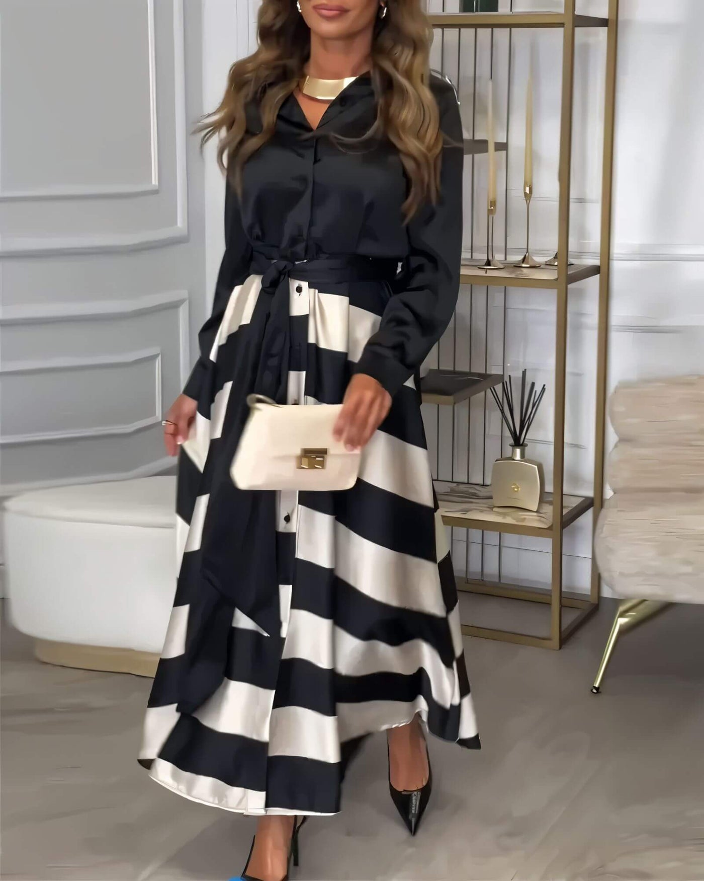 Peyton™ - Elegantes Satin-Set aus 2 Teilen