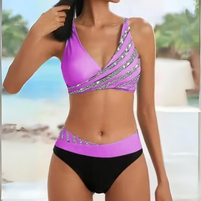 Laurene® | Eleganter Bikini mit niedriger Taille