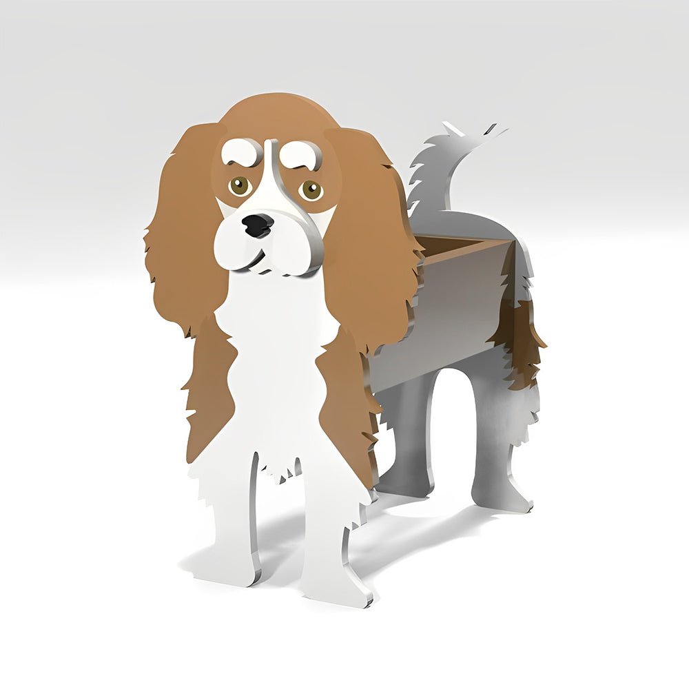 Cavalier King Charles Spaniel Plant Pot
