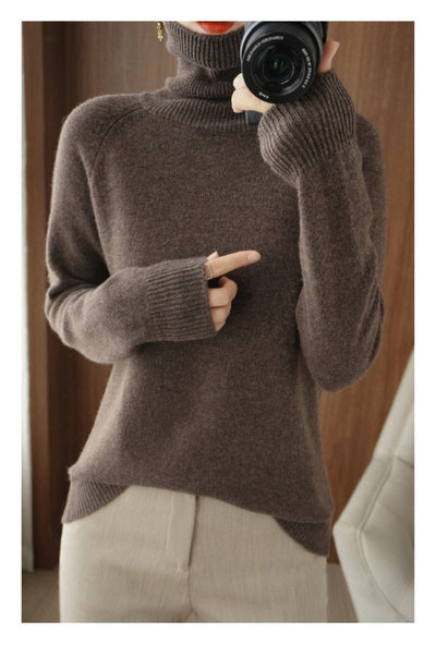 Prisca | Eleganter Rollkragenpullover