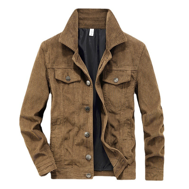 Priscilla - Dünne Cordjacke für Männer