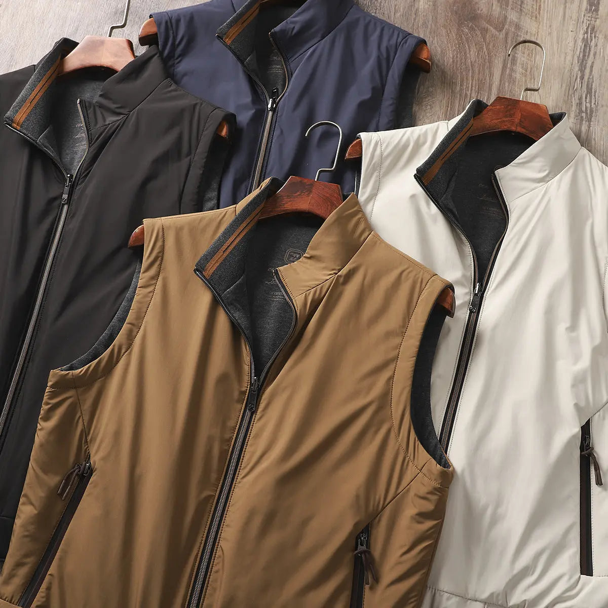 Herren Performance Weste mit Funktionsmaterial