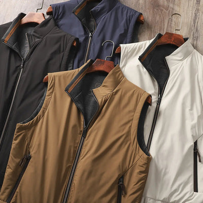 Herren Performance Weste mit Funktionsmaterial