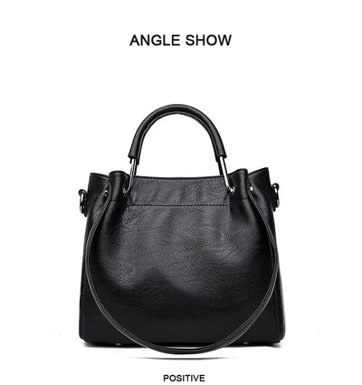 Ella | Eimertasche aus Leder im stilvollen Retrodesign