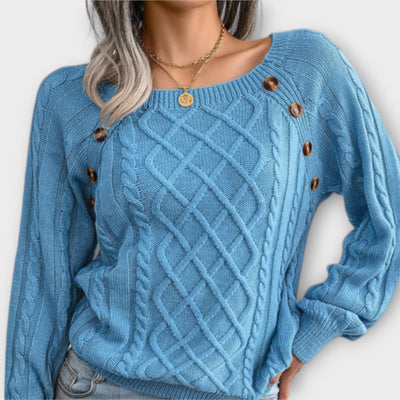 Naelle – Strickpullover mit Knöpfen