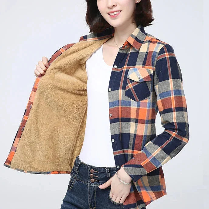 Macarena Warme Fleece | Jacke für kühle Abende im Herbst