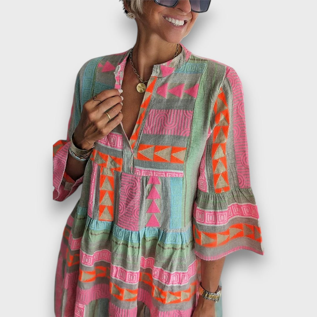 Mariselle – Sommerkleid mit Boho-Flair und lockerer Eleganz