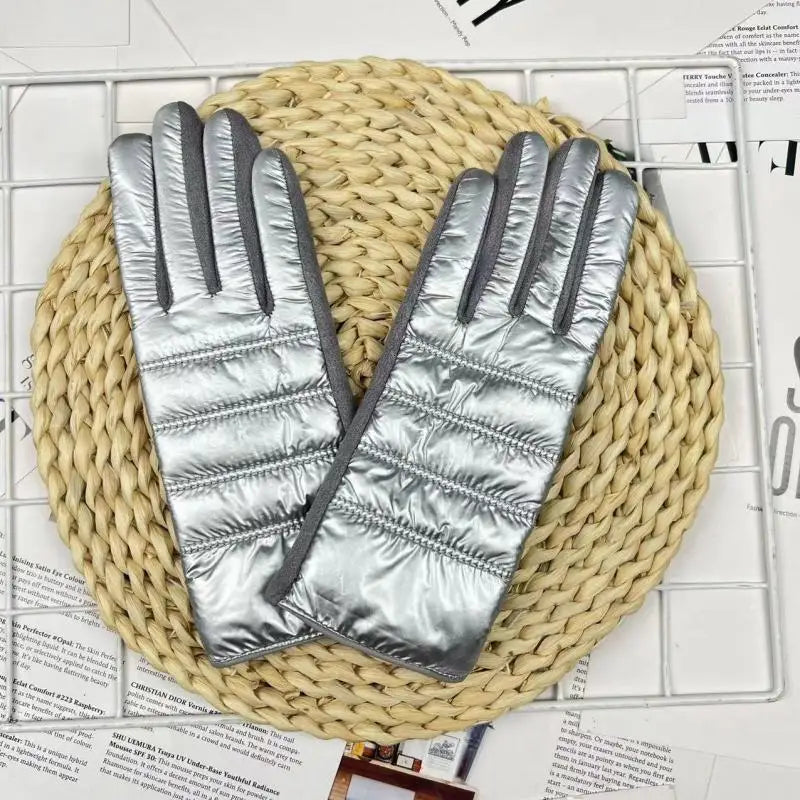 Wasserdichte Winterhandschuhe mit Fleece und Grip-Innenfläche