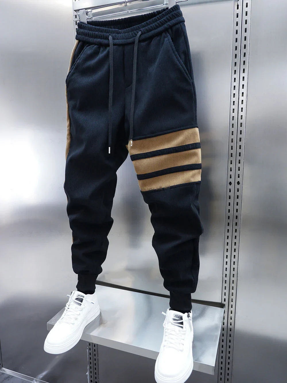 Lukas | Patchwork-Haremshose mit lockerer Passform