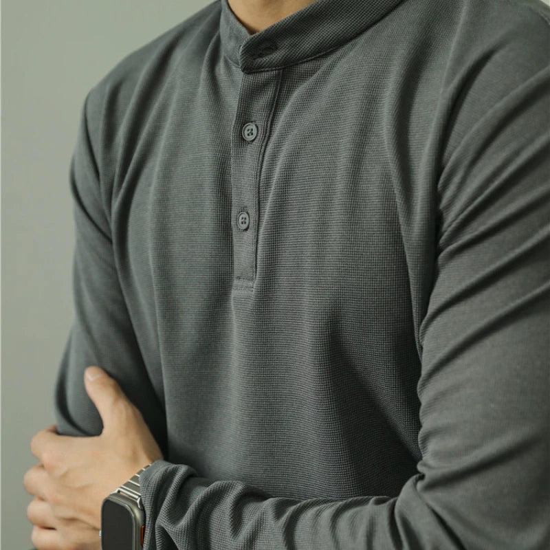 Redmond | Klassisches Henley-Hemd mit Stil