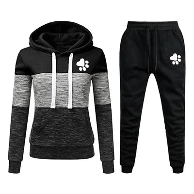 Zoe™ – Bequemes Kapuzen-Trainingsanzug-Set