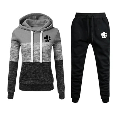 Zoe™ – Bequemes Kapuzen-Trainingsanzug-Set