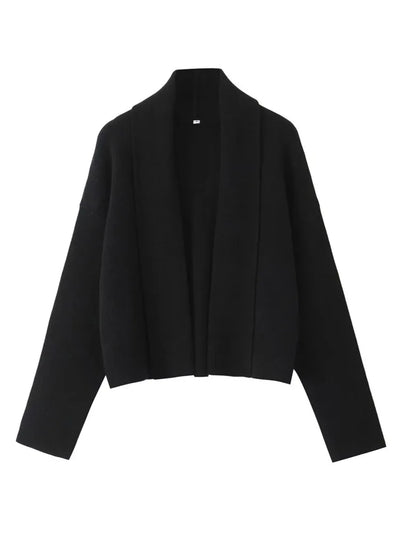 Vicenta® | Strickjacke mit Schalkragen