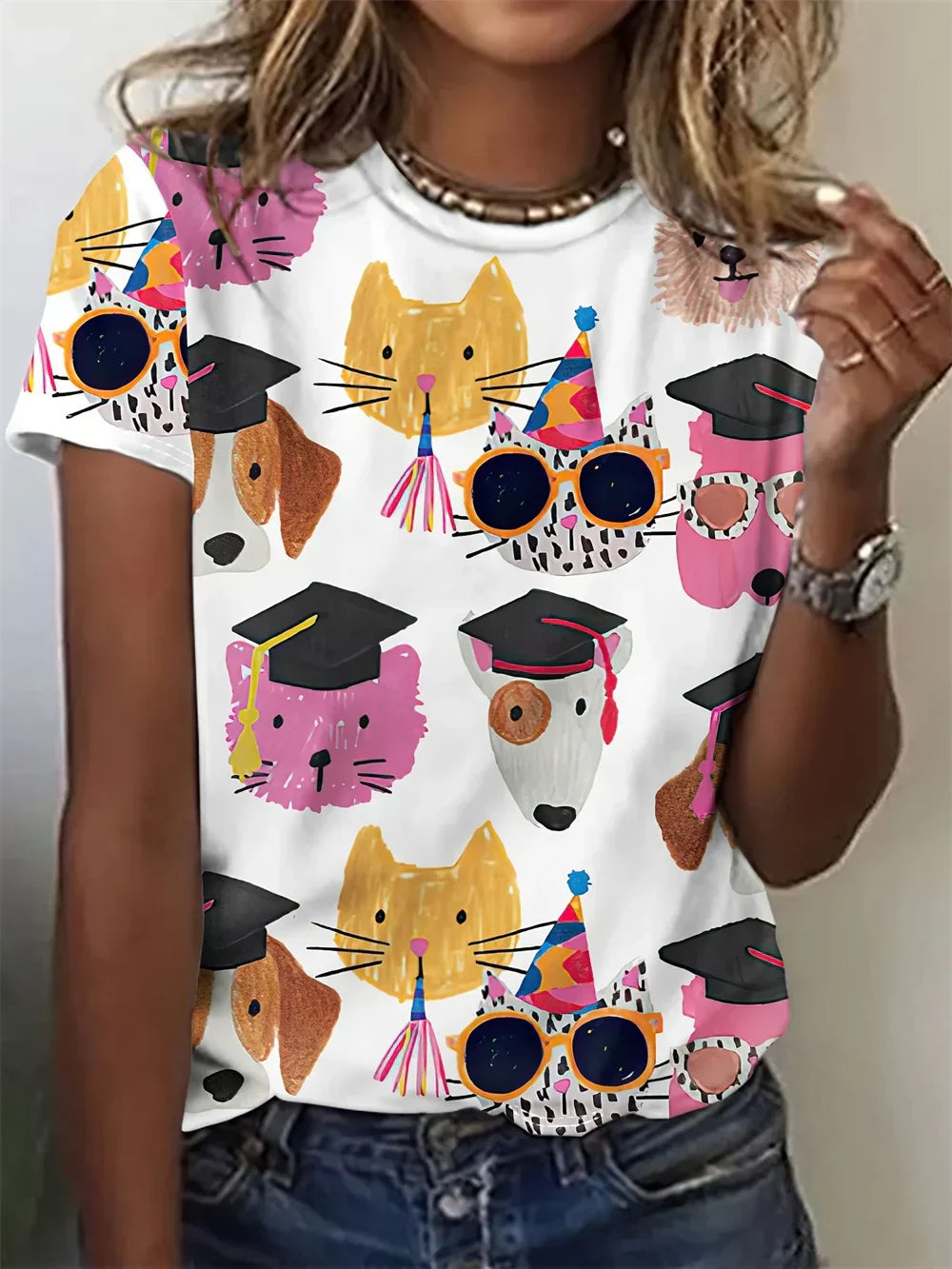 Muriella™ - Exklusives Damenhemd mit Tiermuster