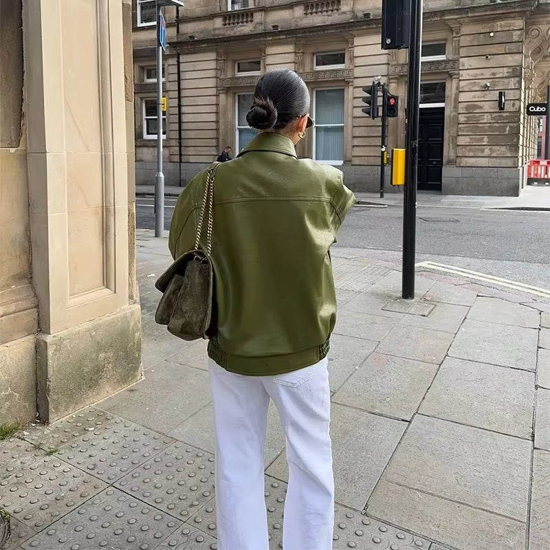 Vicky Bomberjacke mit elastischen Bündchen und Innenfutter