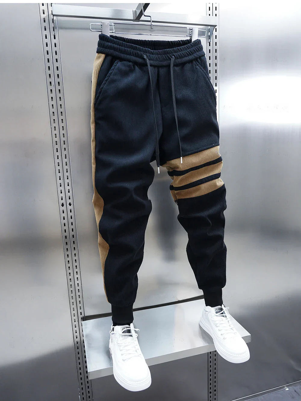 Lukas | Patchwork-Haremshose mit lockerer Passform