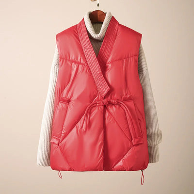 SUMMIT HILL PUFFERWESTE mit isolierendem Innenfutter