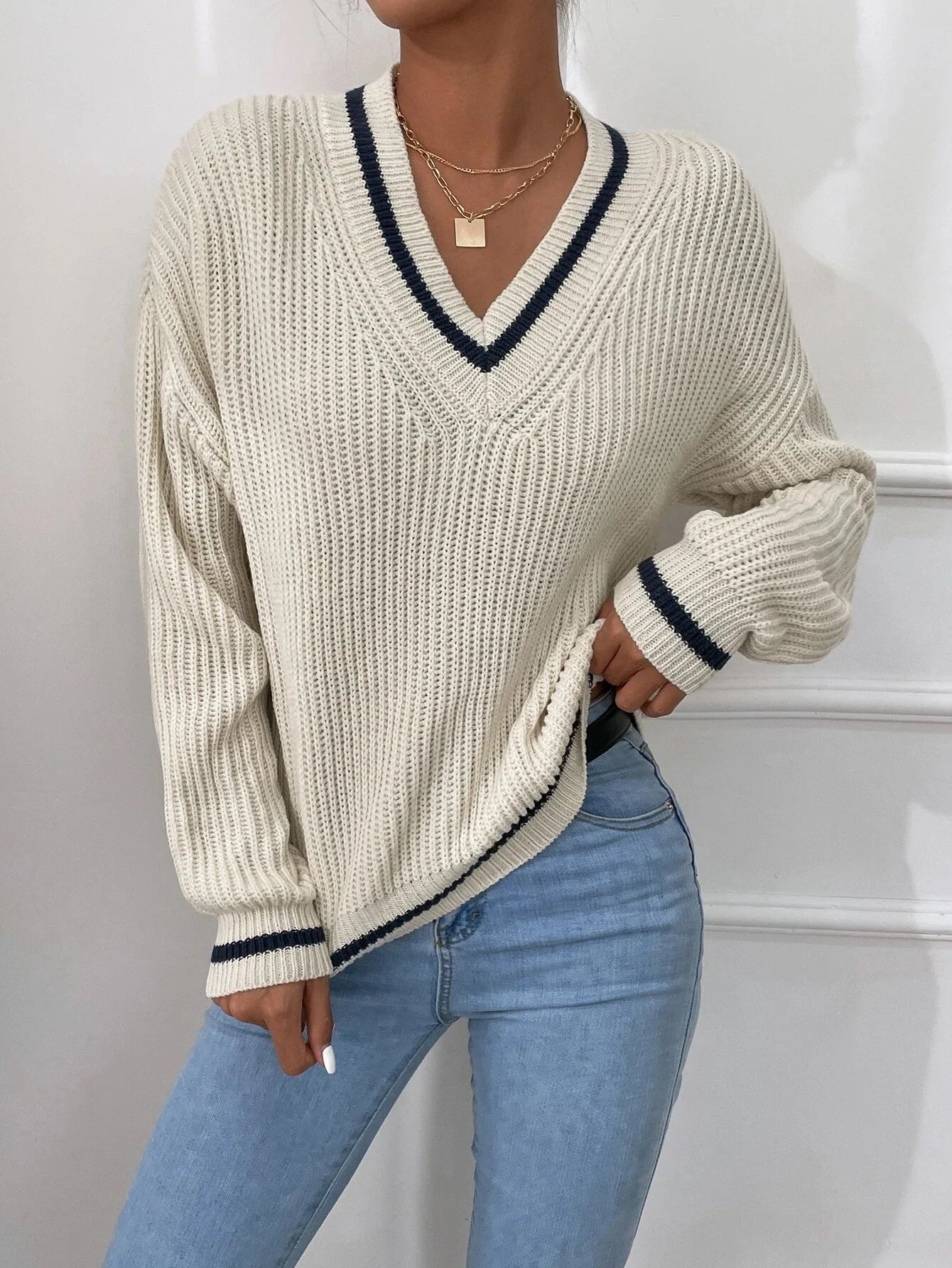 Lily | French Knit Pullover mit weichem Tragekomfort