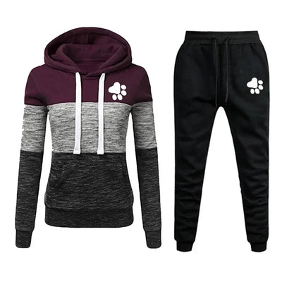 Zoe™ – Bequemes Kapuzen-Trainingsanzug-Set