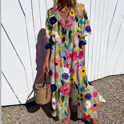 Boho-Kleid Odessa – Lässiger und eleganter Stil für einen warmen Look