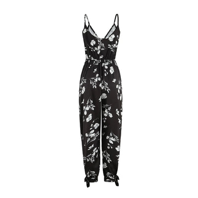 ELISHA - Jumpsuit mit Blumenmuster und hoher Taille