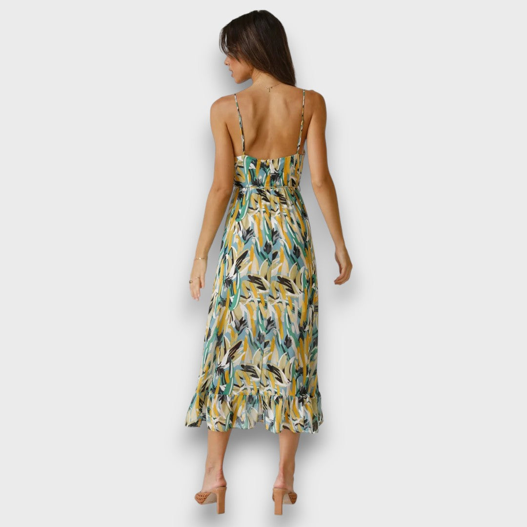 Solianne – Luftiges Trägerkleid mit Farbspiel