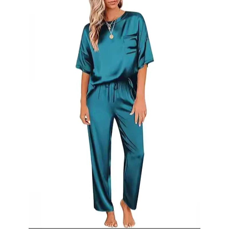 Gabriëlla | Satin Schlafanzug-Set für stilvolle Nächte