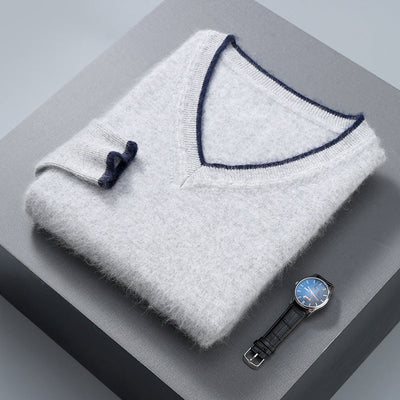 Herno | Warmer Kaschmirpullover mit Nerzanteil