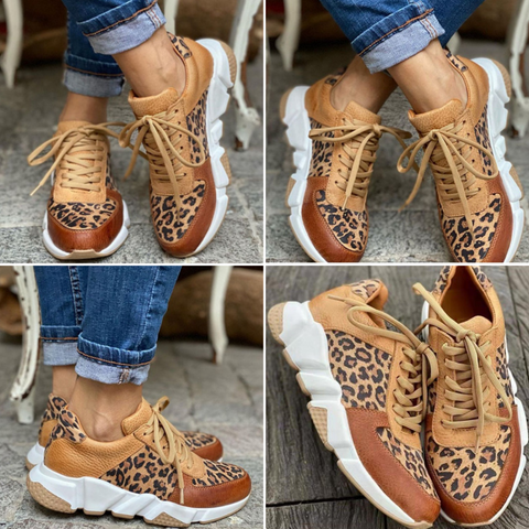 Claire - sneakers mit leopardenmuster