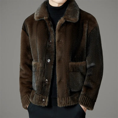 Hiro | Edle Jacke mit Kaschmir- und Nerzanteil