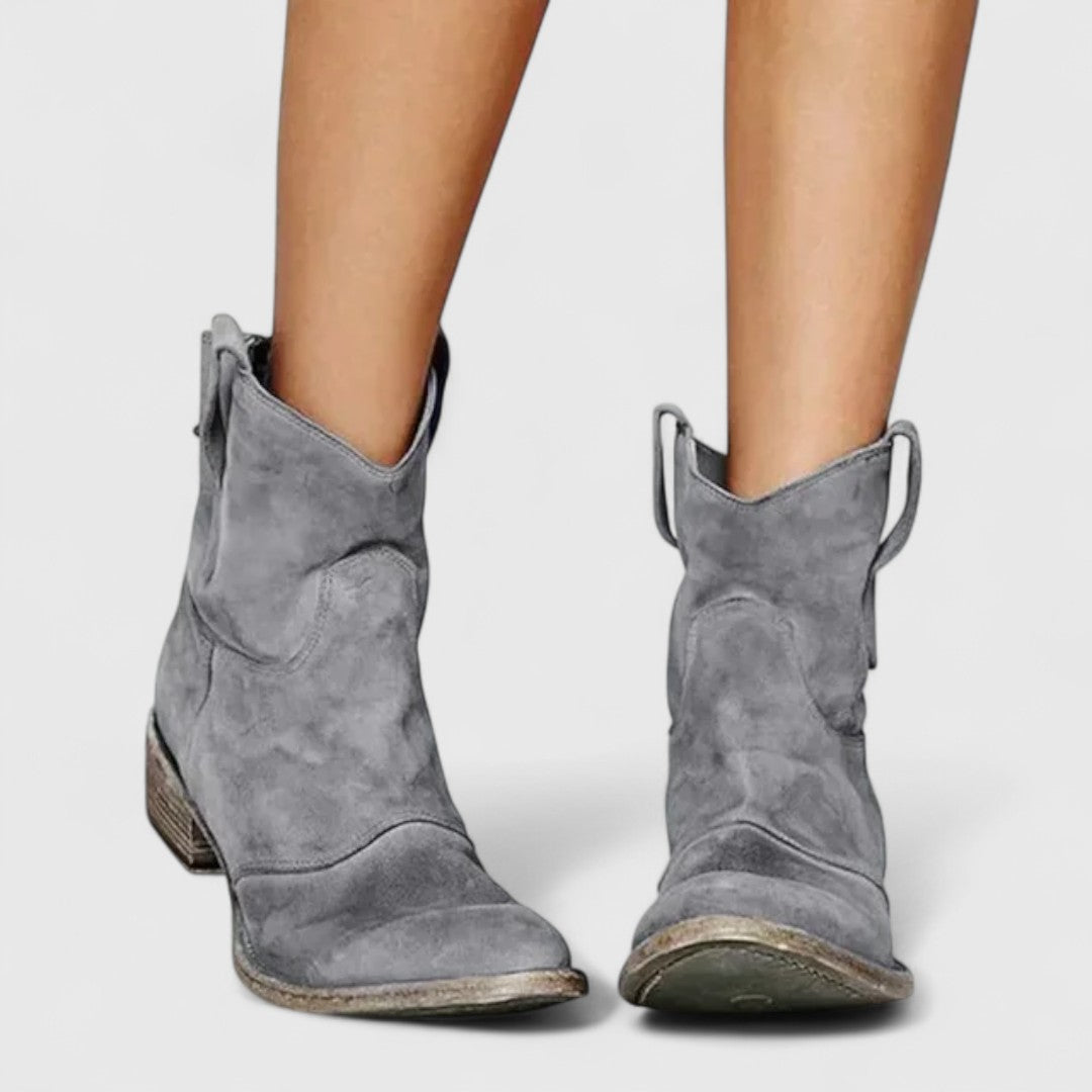 Caroline | Vintage Ankle Boots mit Stil