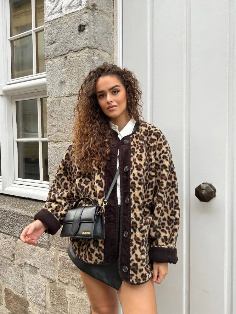 Paula - Jacke mit Leopardenmuster