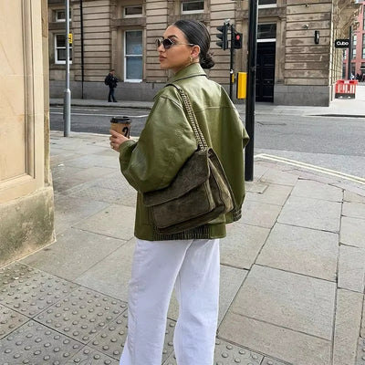 Vicky Bomberjacke mit elastischen Bündchen und Innenfutter