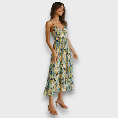 Solianne – Luftiges Trägerkleid mit Farbspiel