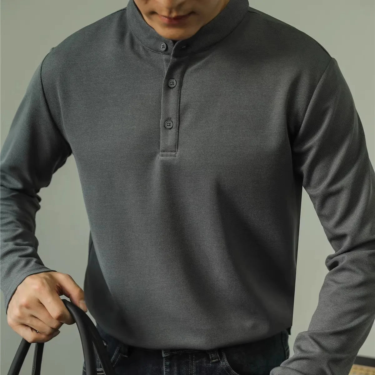 Redmond | Klassisches Henley-Hemd mit Stil