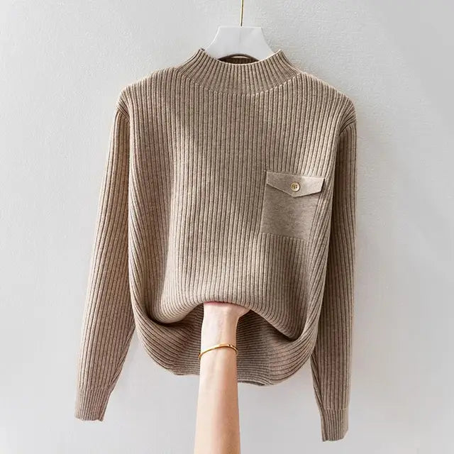 Aurora™ Eleganter Strickpullover