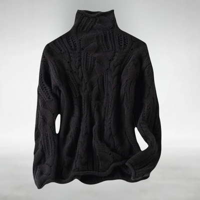 Sophie | Rollkragenpullover gestrickt für Herbsttage