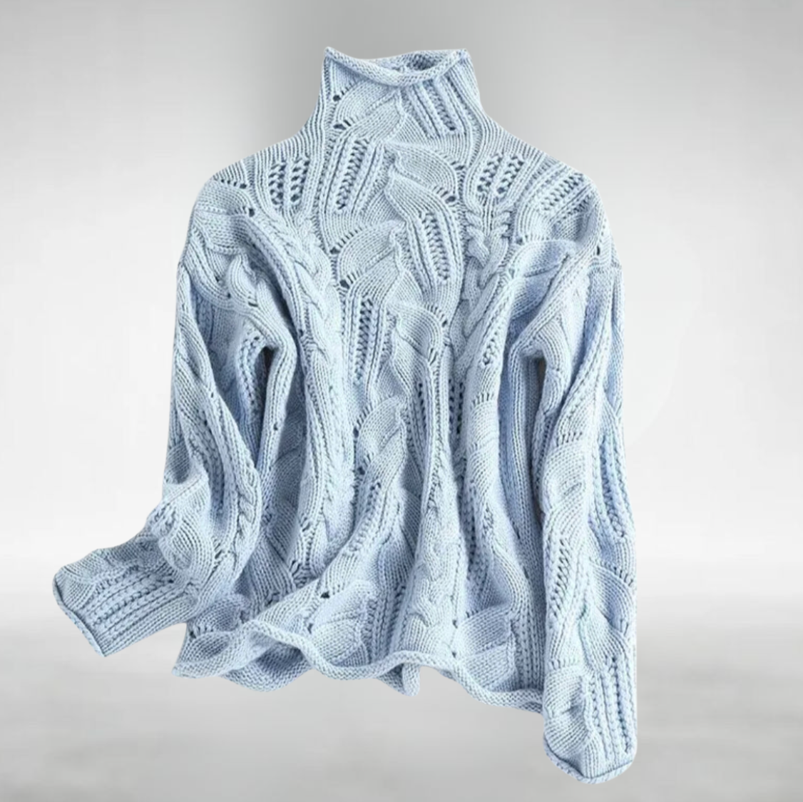 Sophie | Rollkragenpullover gestrickt für Herbsttage