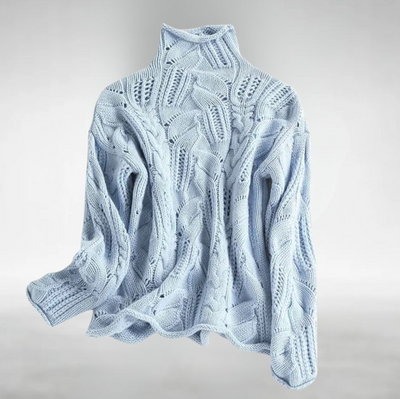 Sophie | Rollkragenpullover gestrickt für Herbsttage