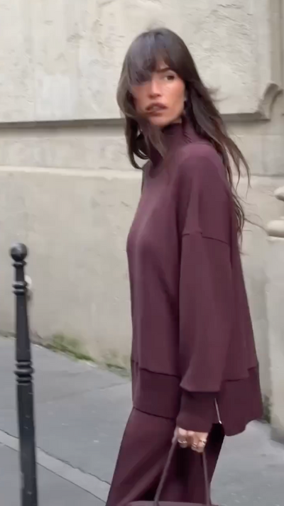 Jessy | Strick-Kombi-Set aus Pullover und Hose für gemütliche Stunden