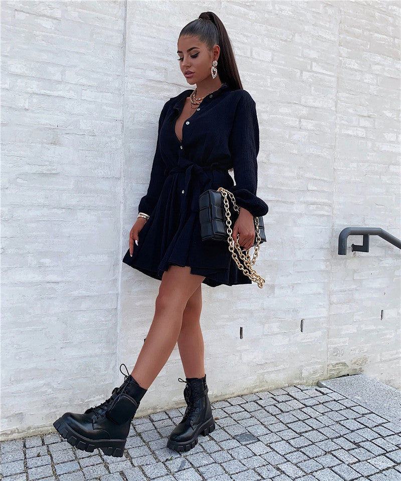 Christina | Gürtel Festliches Minikleid