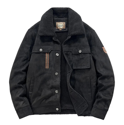 Barun - freizeitjacke mit samtfutter