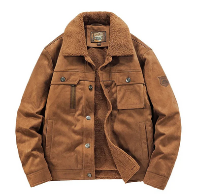 Barun - freizeitjacke mit samtfutter