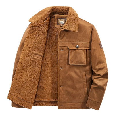 Barun - freizeitjacke mit samtfutter