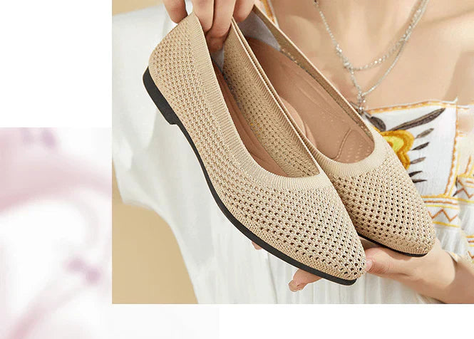 Marcela® | Graue orthopädische Ballerinas