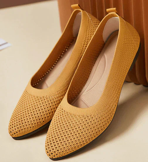 Marcela® | Graue orthopädische Ballerinas