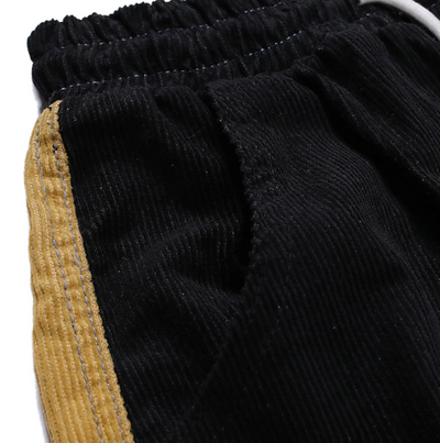 Thomas - farbpatch-kordelzughose für herren