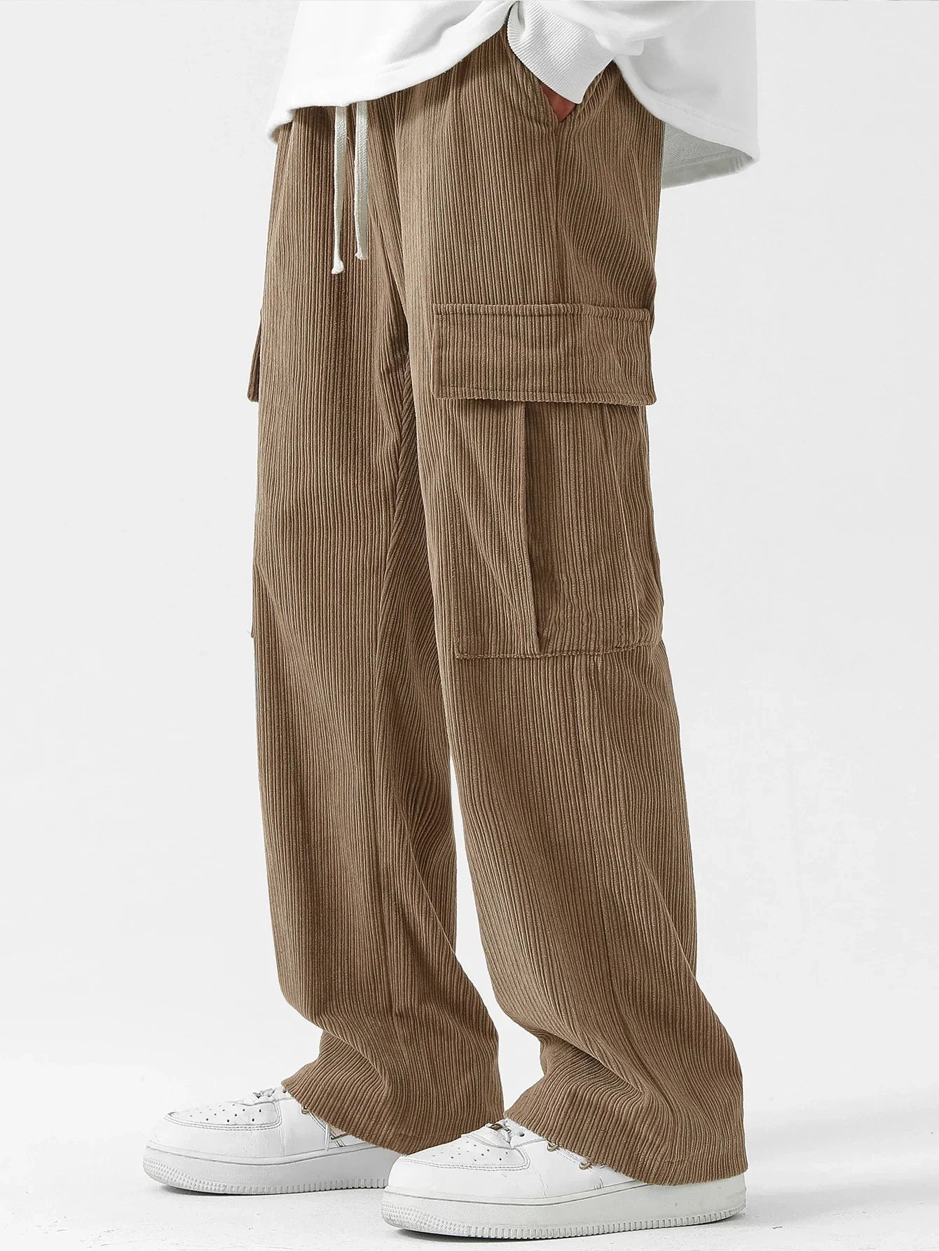 Weston | Cargohose aus weichem Cordmaterial