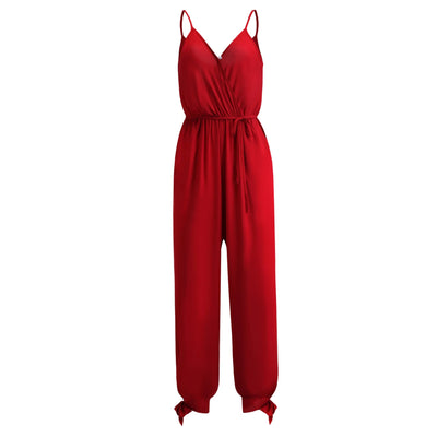 ELISHA - Jumpsuit mit Blumenmuster und hoher Taille